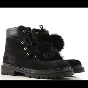 Jimmy Choo Elba flat boots size 37.